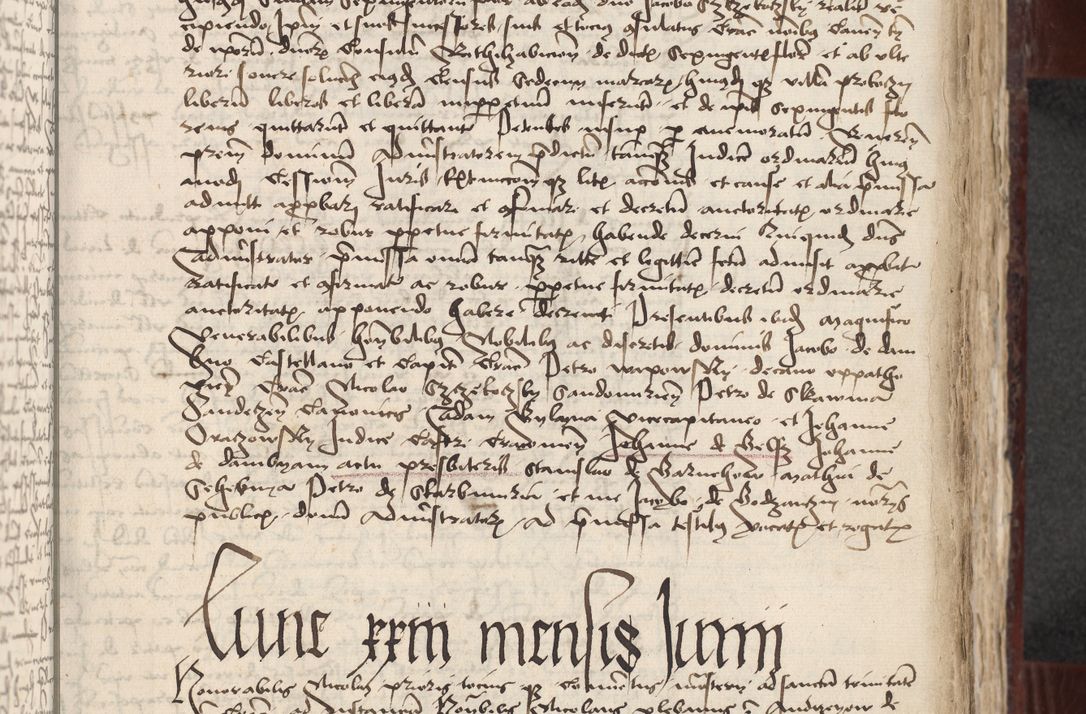 Zdjęcie nr 207 dla obiektu archiwalnego: [Acta actorum officialia coram Stanislao de Swieradzicze]