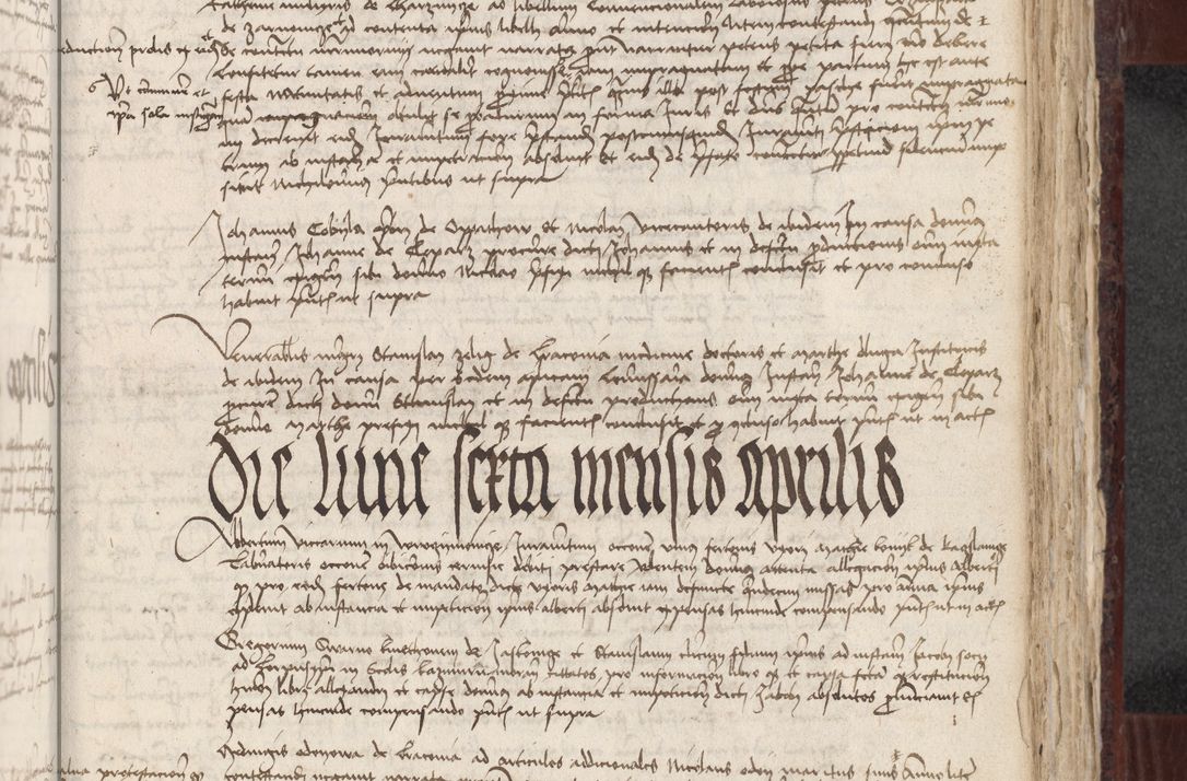 Zdjęcie nr 291 dla obiektu archiwalnego: [Acta actorum officialia coram Stanislao de Swieradzicze]