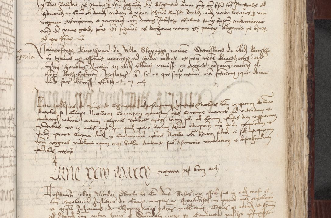 Zdjęcie nr 289 dla obiektu archiwalnego: [Acta actorum officialia coram Stanislao de Swieradzicze]