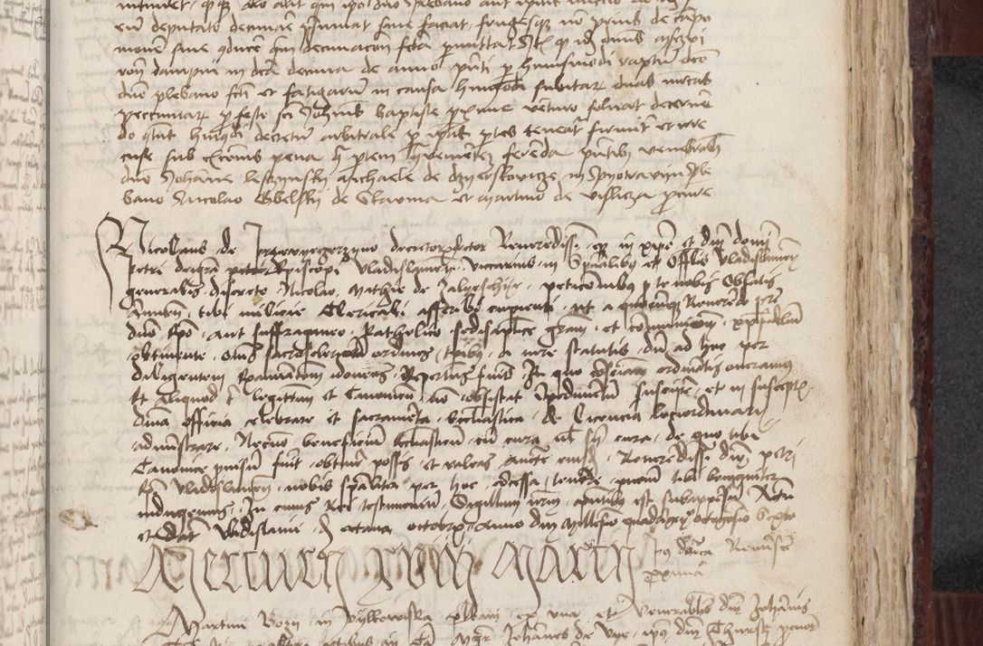 Zdjęcie nr 288 dla obiektu archiwalnego: [Acta actorum officialia coram Stanislao de Swieradzicze]