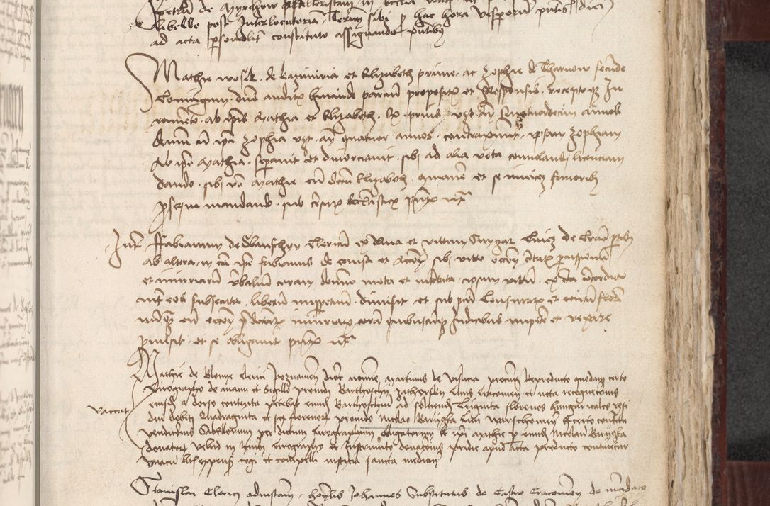 Zdjęcie nr 284 dla obiektu archiwalnego: [Acta actorum officialia coram Stanislao de Swieradzicze]