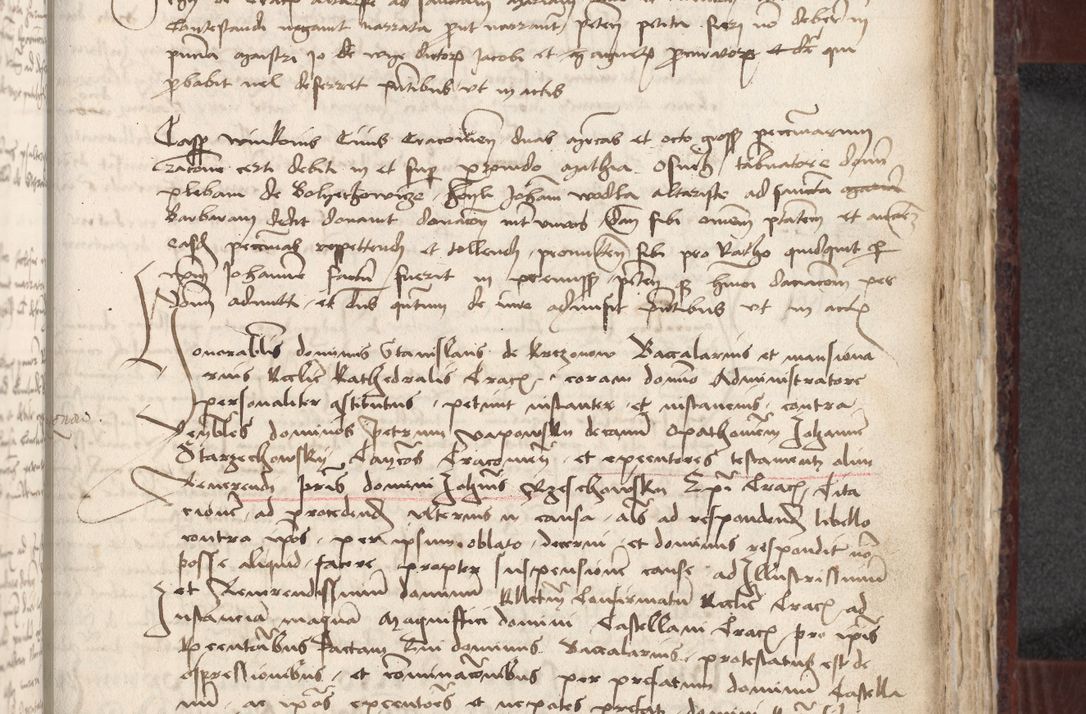 Zdjęcie nr 276 dla obiektu archiwalnego: [Acta actorum officialia coram Stanislao de Swieradzicze]