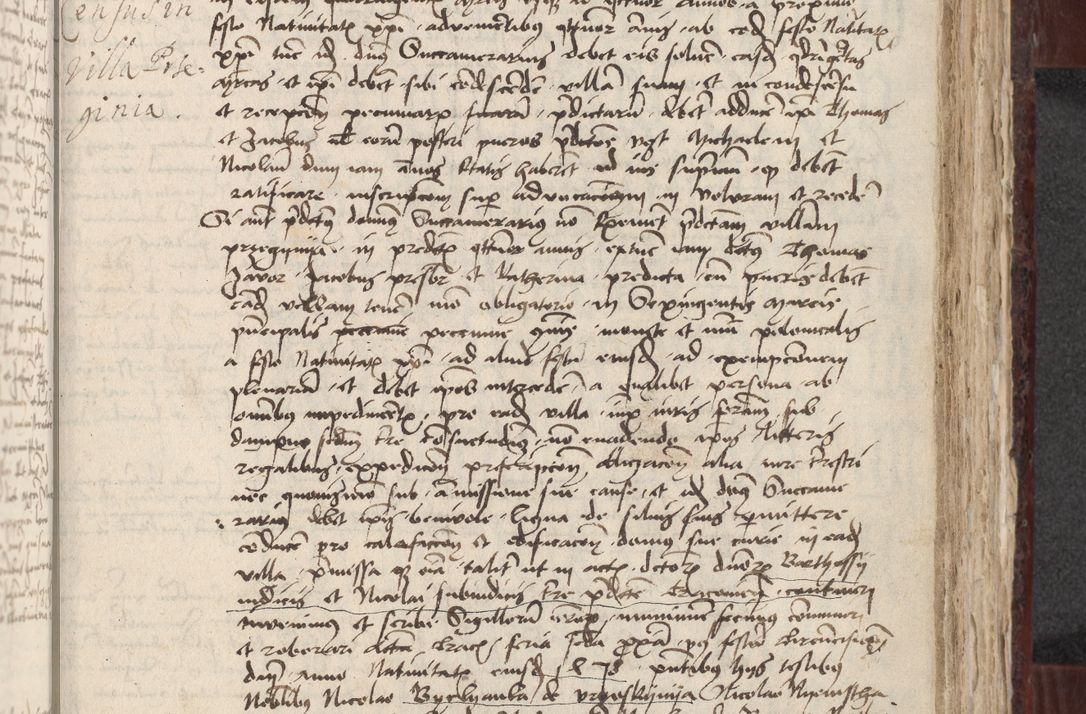 Zdjęcie nr 269 dla obiektu archiwalnego: [Acta actorum officialia coram Stanislao de Swieradzicze]