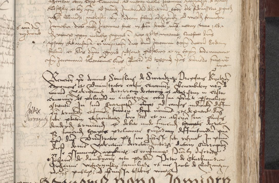 Zdjęcie nr 271 dla obiektu archiwalnego: [Acta actorum officialia coram Stanislao de Swieradzicze]