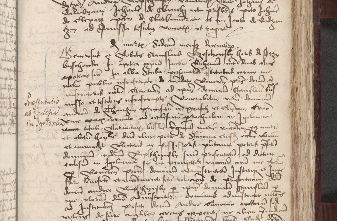 Zdjęcie nr 265 dla obiektu archiwalnego: [Acta actorum officialia coram Stanislao de Swieradzicze]