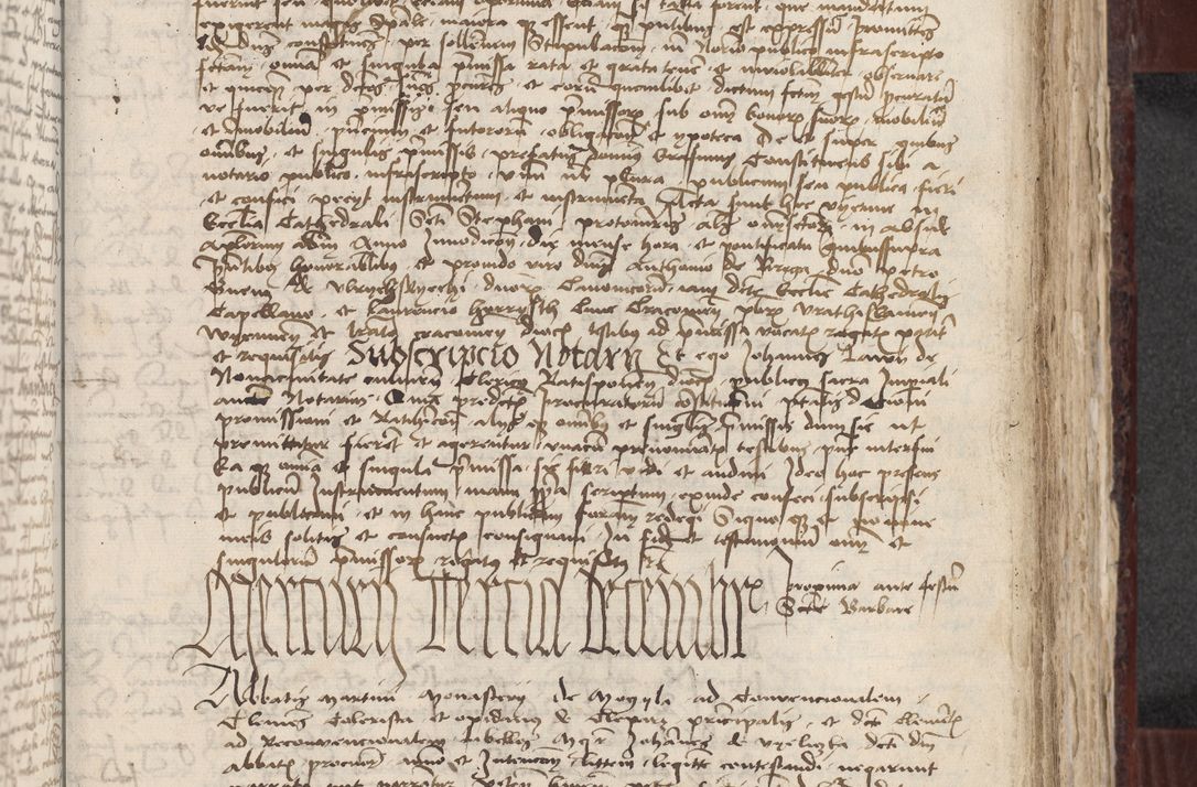 Zdjęcie nr 261 dla obiektu archiwalnego: [Acta actorum officialia coram Stanislao de Swieradzicze]