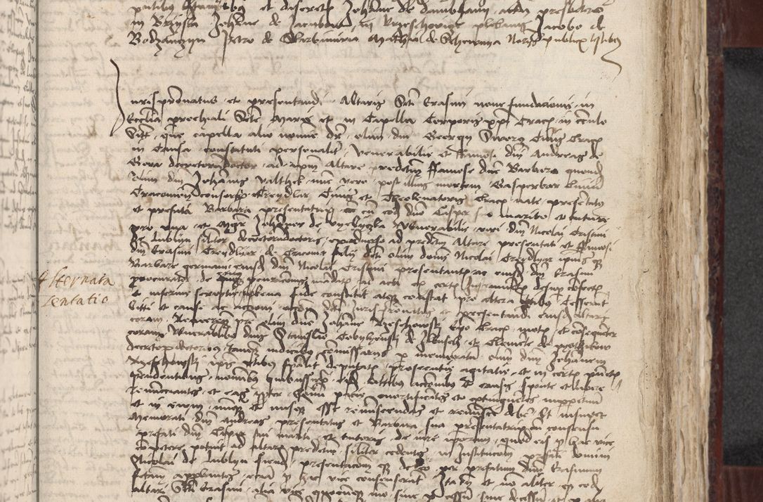 Zdjęcie nr 260 dla obiektu archiwalnego: [Acta actorum officialia coram Stanislao de Swieradzicze]