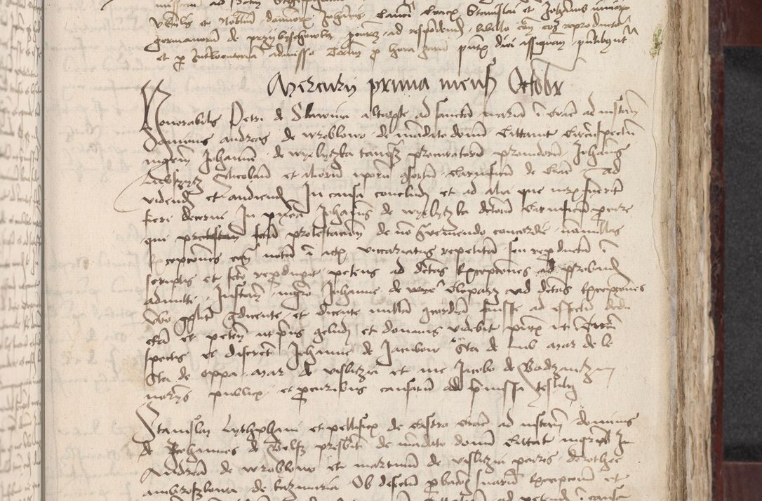 Zdjęcie nr 239 dla obiektu archiwalnego: [Acta actorum officialia coram Stanislao de Swieradzicze]