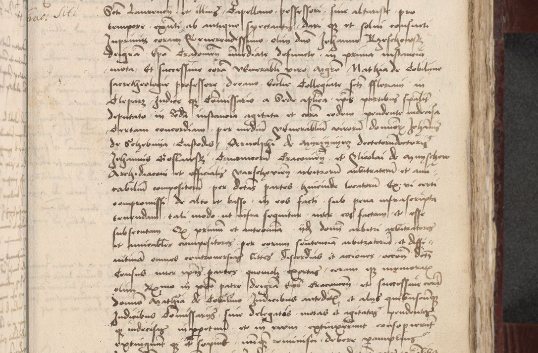 Zdjęcie nr 230 dla obiektu archiwalnego: [Acta actorum officialia coram Stanislao de Swieradzicze]