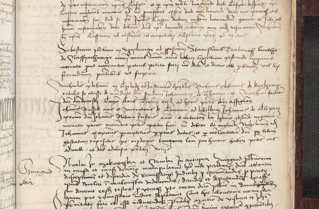 Zdjęcie nr 401 dla obiektu archiwalnego: [Acta actorum officialia coram Stanislao de Swieradzicze]