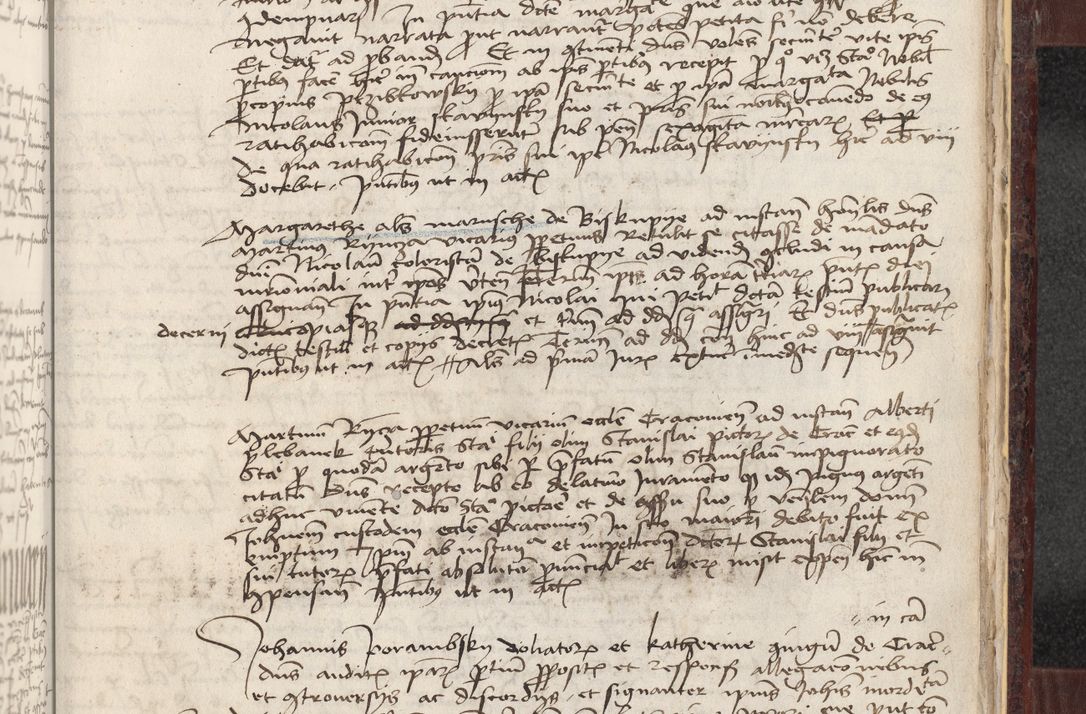 Zdjęcie nr 394 dla obiektu archiwalnego: [Acta actorum officialia coram Stanislao de Swieradzicze]