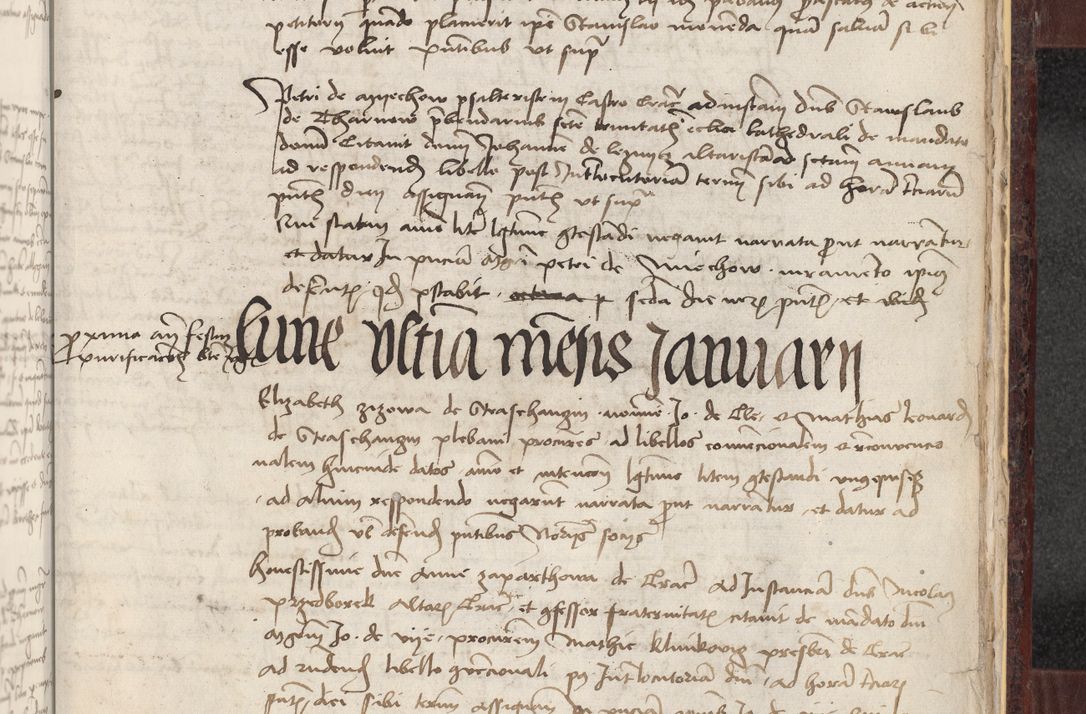 Zdjęcie nr 395 dla obiektu archiwalnego: [Acta actorum officialia coram Stanislao de Swieradzicze]