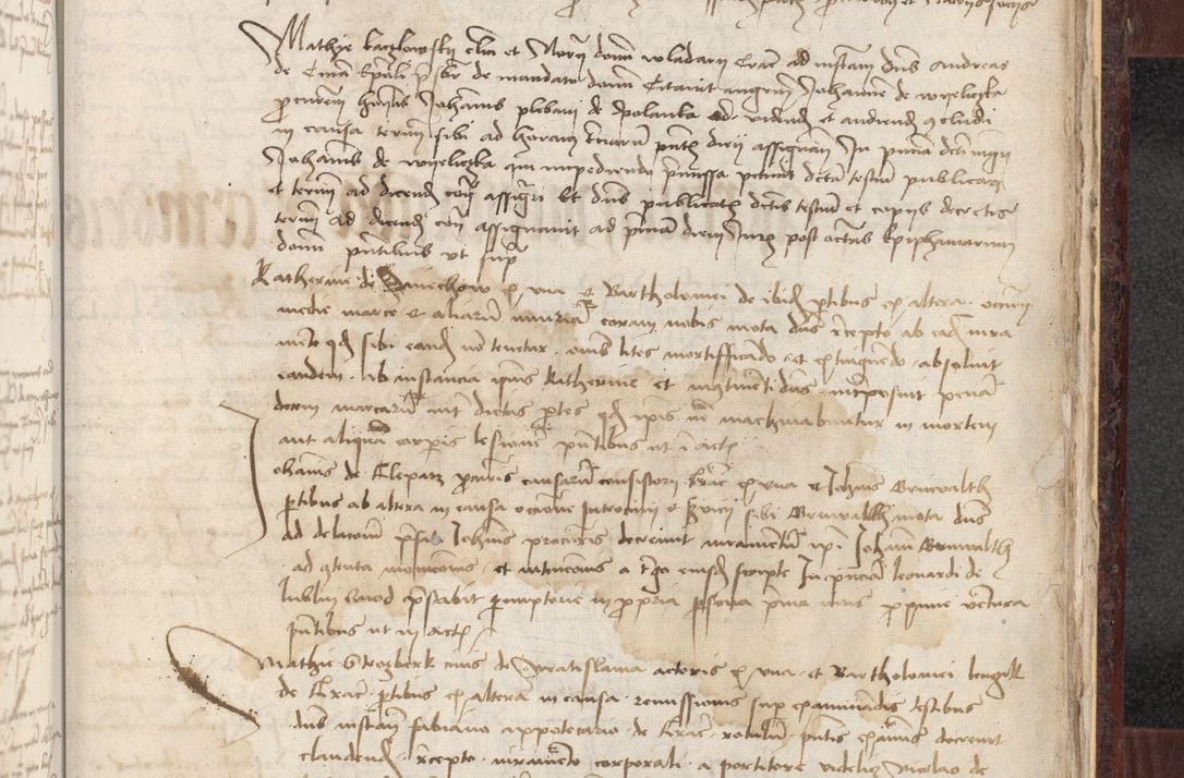 Zdjęcie nr 389 dla obiektu archiwalnego: [Acta actorum officialia coram Stanislao de Swieradzicze]