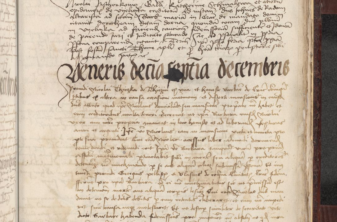 Zdjęcie nr 388 dla obiektu archiwalnego: [Acta actorum officialia coram Stanislao de Swieradzicze]