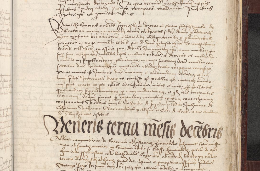 Zdjęcie nr 386 dla obiektu archiwalnego: [Acta actorum officialia coram Stanislao de Swieradzicze]