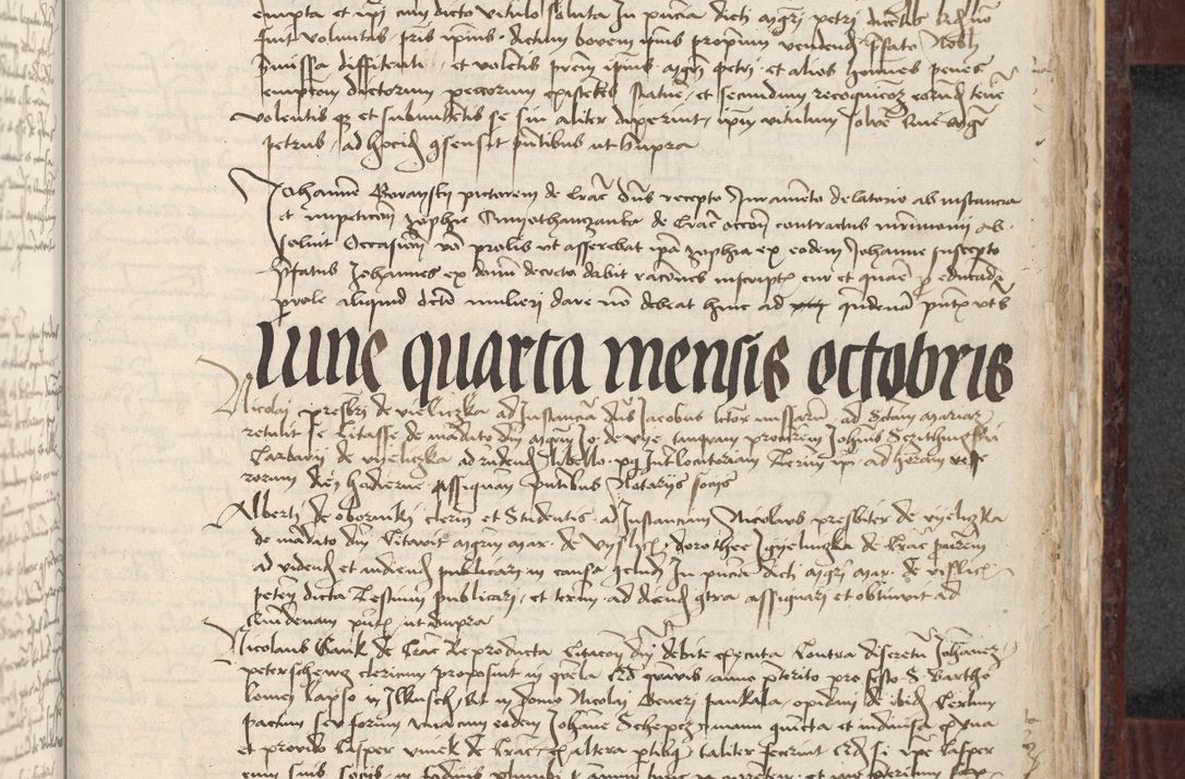 Zdjęcie nr 371 dla obiektu archiwalnego: [Acta actorum officialia coram Stanislao de Swieradzicze]