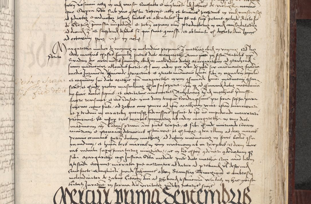 Zdjęcie nr 364 dla obiektu archiwalnego: [Acta actorum officialia coram Stanislao de Swieradzicze]