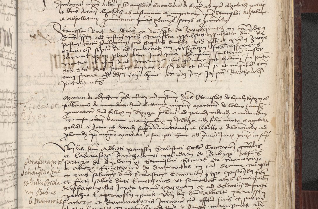 Zdjęcie nr 358 dla obiektu archiwalnego: [Acta actorum officialia coram Stanislao de Swieradzicze]