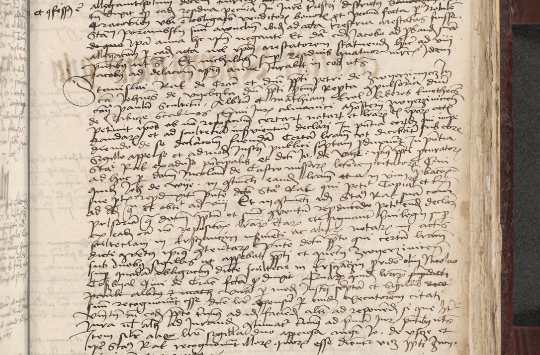 Zdjęcie nr 357 dla obiektu archiwalnego: [Acta actorum officialia coram Stanislao de Swieradzicze]