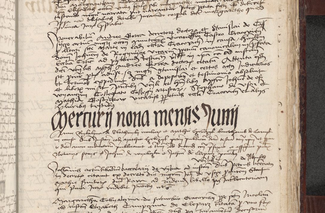 Zdjęcie nr 351 dla obiektu archiwalnego: [Acta actorum officialia coram Stanislao de Swieradzicze]