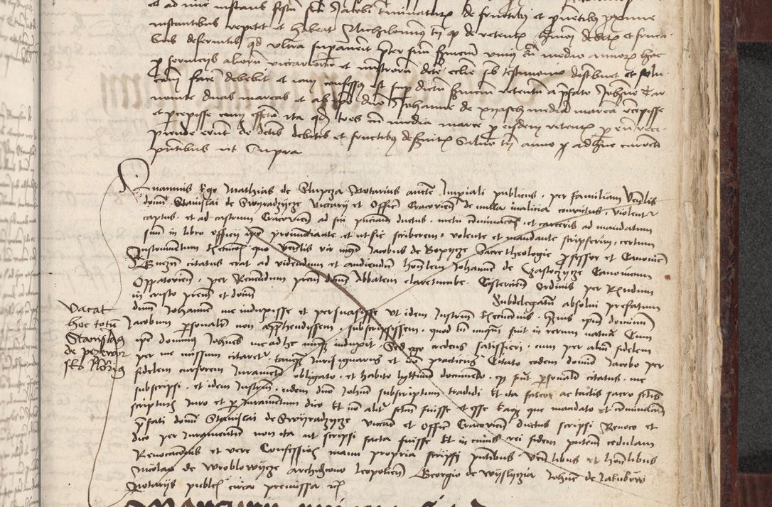 Zdjęcie nr 353 dla obiektu archiwalnego: [Acta actorum officialia coram Stanislao de Swieradzicze]