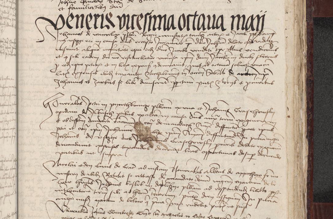 Zdjęcie nr 349 dla obiektu archiwalnego: [Acta actorum officialia coram Stanislao de Swieradzicze]