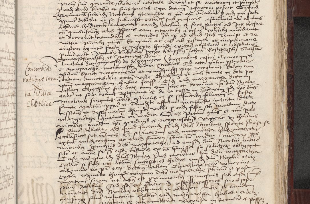 Zdjęcie nr 342 dla obiektu archiwalnego: [Acta actorum officialia coram Stanislao de Swieradzicze]