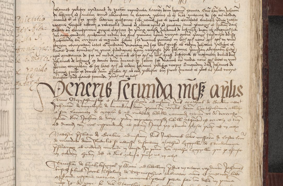 Zdjęcie nr 340 dla obiektu archiwalnego: [Acta actorum officialia coram Stanislao de Swieradzicze]