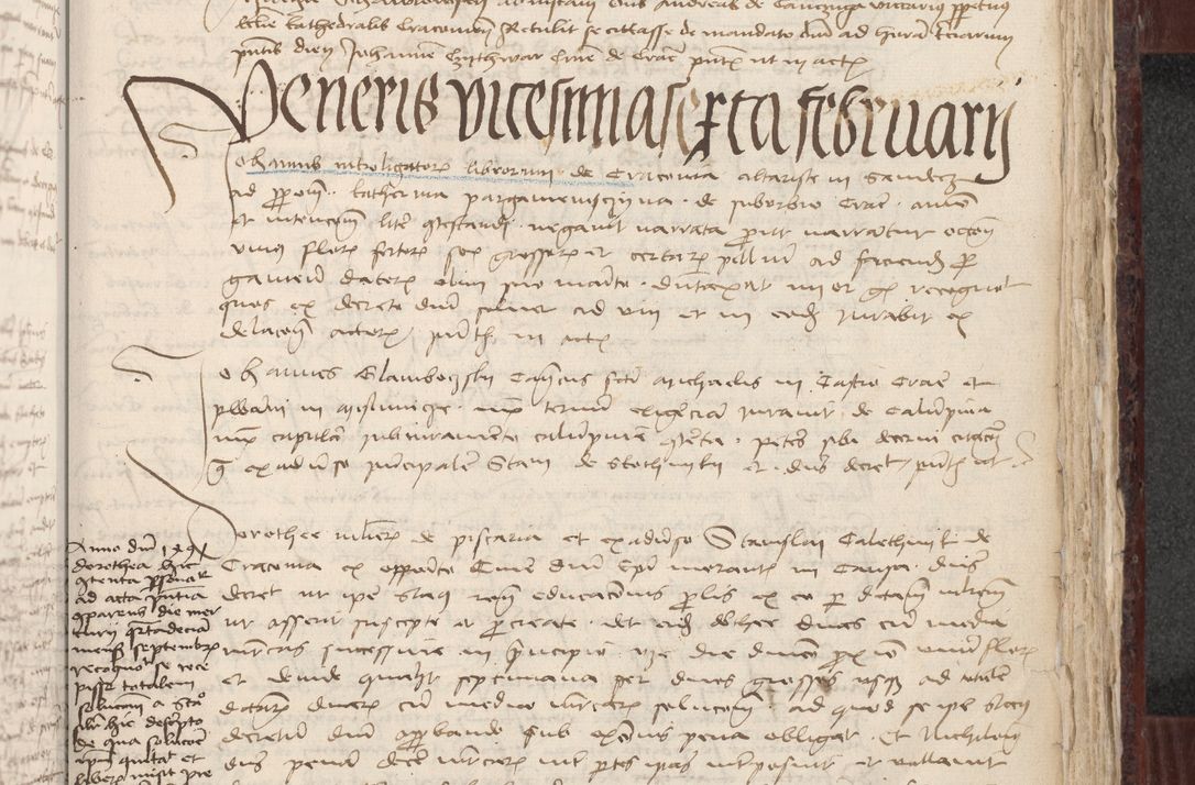 Zdjęcie nr 332 dla obiektu archiwalnego: [Acta actorum officialia coram Stanislao de Swieradzicze]