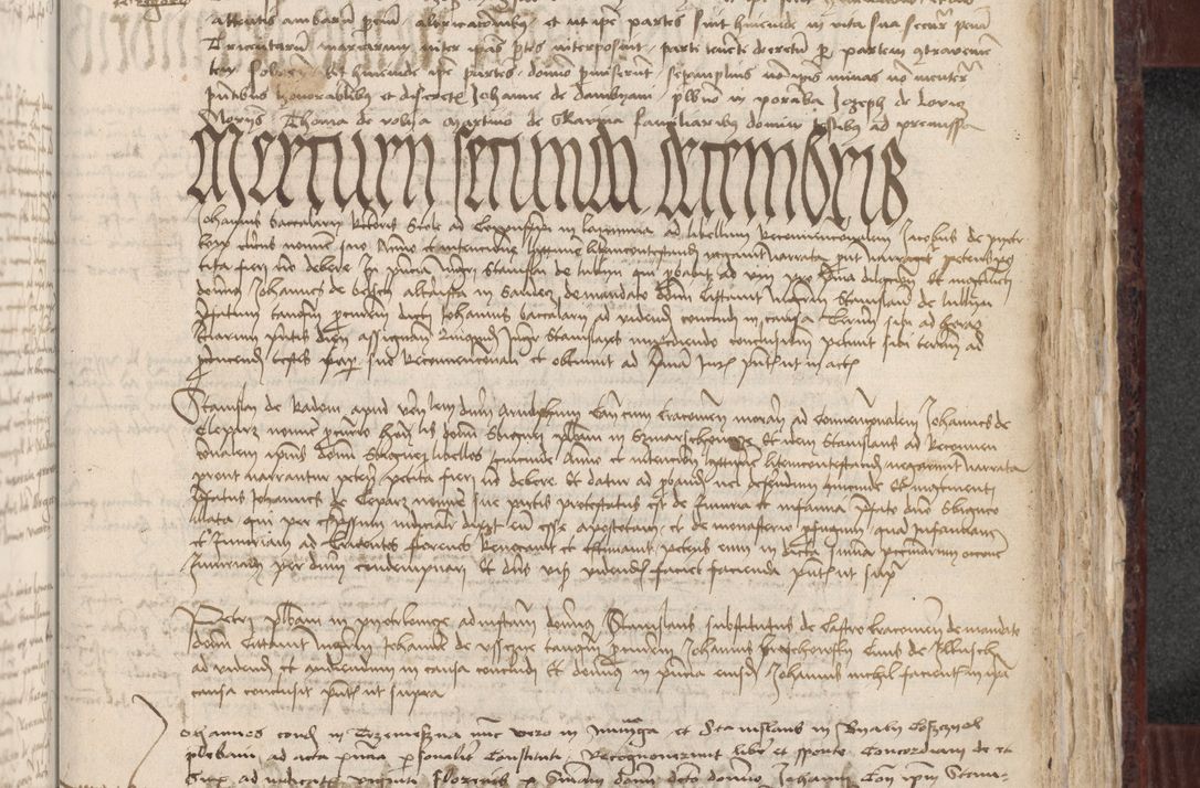 Zdjęcie nr 319 dla obiektu archiwalnego: [Acta actorum officialia coram Stanislao de Swieradzicze]