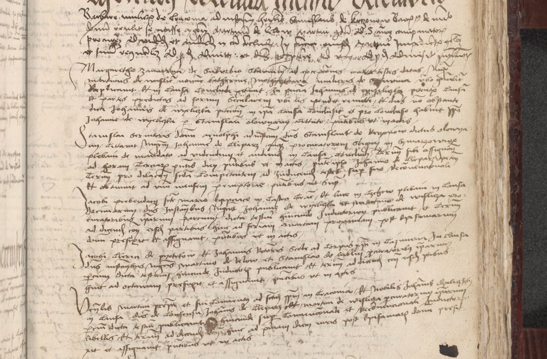 Zdjęcie nr 321 dla obiektu archiwalnego: [Acta actorum officialia coram Stanislao de Swieradzicze]