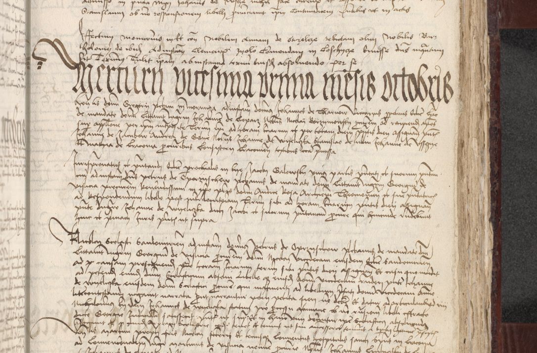 Zdjęcie nr 313 dla obiektu archiwalnego: [Acta actorum officialia coram Stanislao de Swieradzicze]