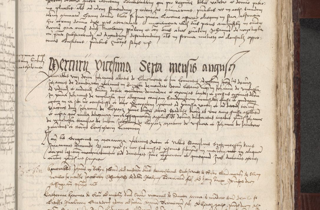 Zdjęcie nr 306 dla obiektu archiwalnego: [Acta actorum officialia coram Stanislao de Swieradzicze]