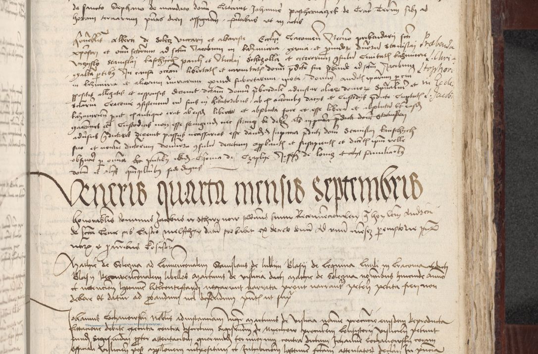 Zdjęcie nr 307 dla obiektu archiwalnego: [Acta actorum officialia coram Stanislao de Swieradzicze]