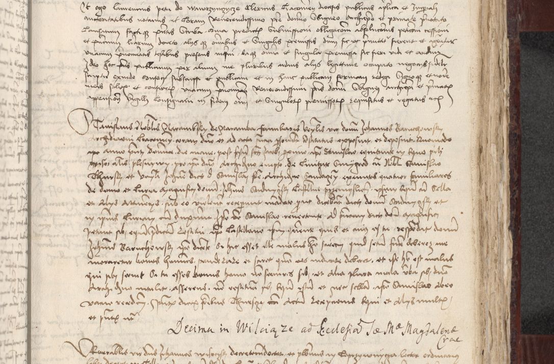 Zdjęcie nr 305 dla obiektu archiwalnego: [Acta actorum officialia coram Stanislao de Swieradzicze]