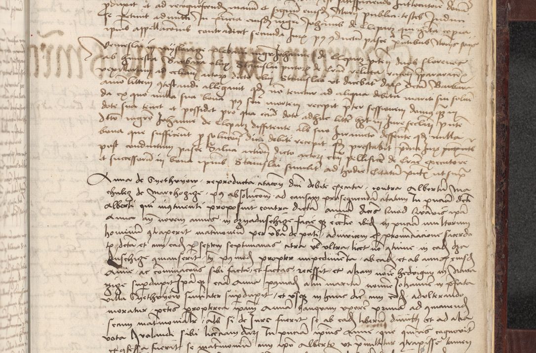 Zdjęcie nr 406 dla obiektu archiwalnego: [Acta actorum officialia coram Stanislao de Swieradzicze]