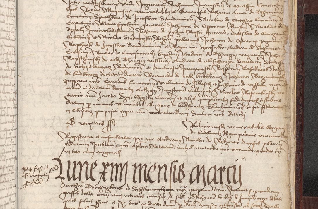 Zdjęcie nr 404 dla obiektu archiwalnego: [Acta actorum officialia coram Stanislao de Swieradzicze]