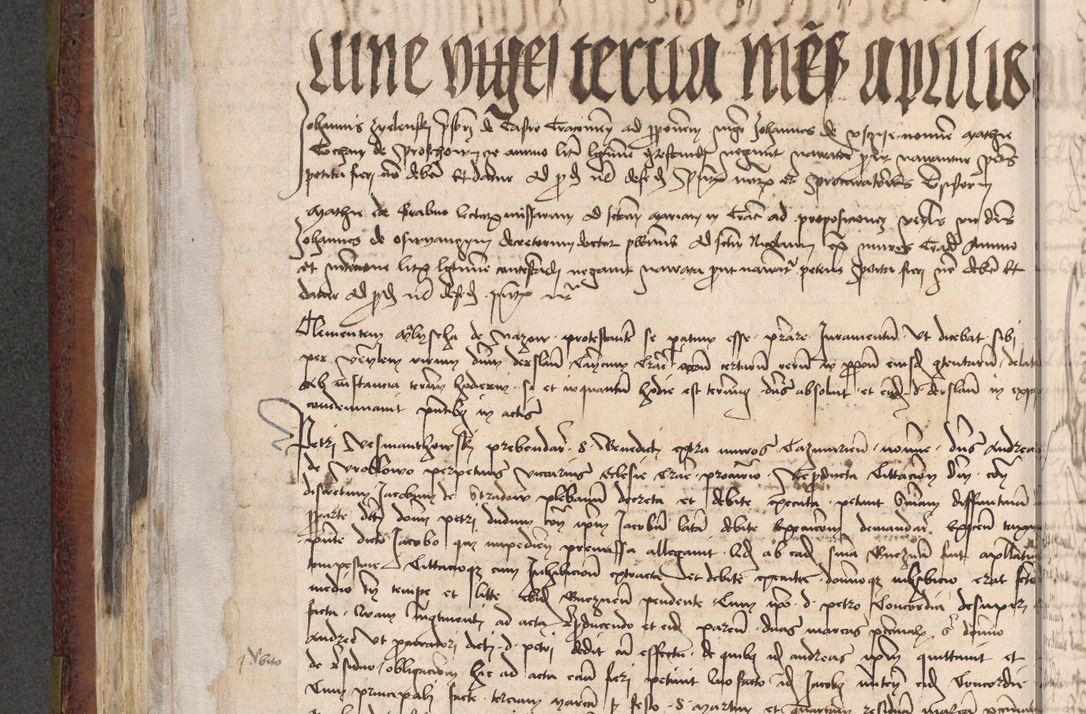 Zdjęcie nr 510 dla obiektu archiwalnego: [Acta actorum officialia coram Stanislao de Swieradzicze]