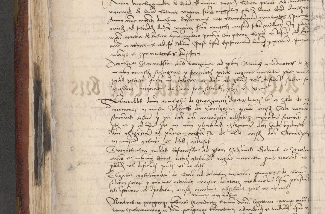 Zdjęcie nr 500 dla obiektu archiwalnego: [Acta actorum officialia coram Stanislao de Swieradzicze]