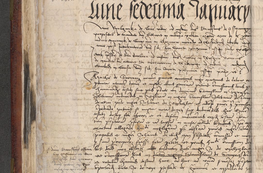 Zdjęcie nr 502 dla obiektu archiwalnego: [Acta actorum officialia coram Stanislao de Swieradzicze]