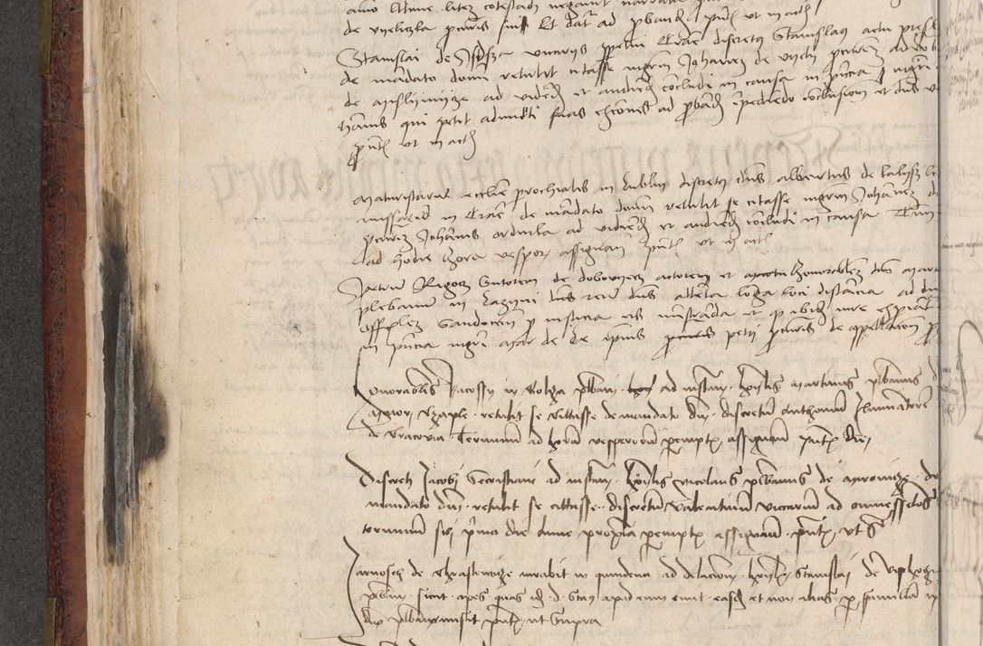 Zdjęcie nr 489 dla obiektu archiwalnego: [Acta actorum officialia coram Stanislao de Swieradzicze]