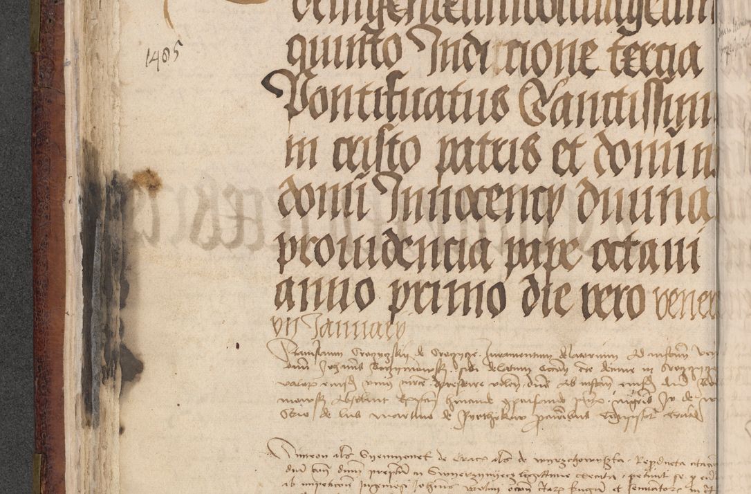 Zdjęcie nr 464 dla obiektu archiwalnego: [Acta actorum officialia coram Stanislao de Swieradzicze]