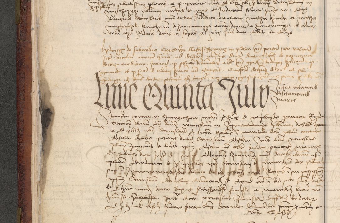 Zdjęcie nr 445 dla obiektu archiwalnego: [Acta actorum officialia coram Stanislao de Swieradzicze]