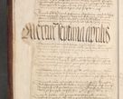 Zdjęcie nr 433 dla obiektu archiwalnego: [Acta actorum officialia coram Stanislao de Swieradzicze]