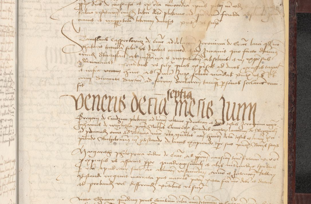 Zdjęcie nr 419 dla obiektu archiwalnego: [Acta actorum officialia coram Stanislao de Swieradzicze]