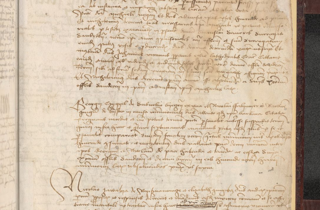 Zdjęcie nr 421 dla obiektu archiwalnego: [Acta actorum officialia coram Stanislao de Swieradzicze]