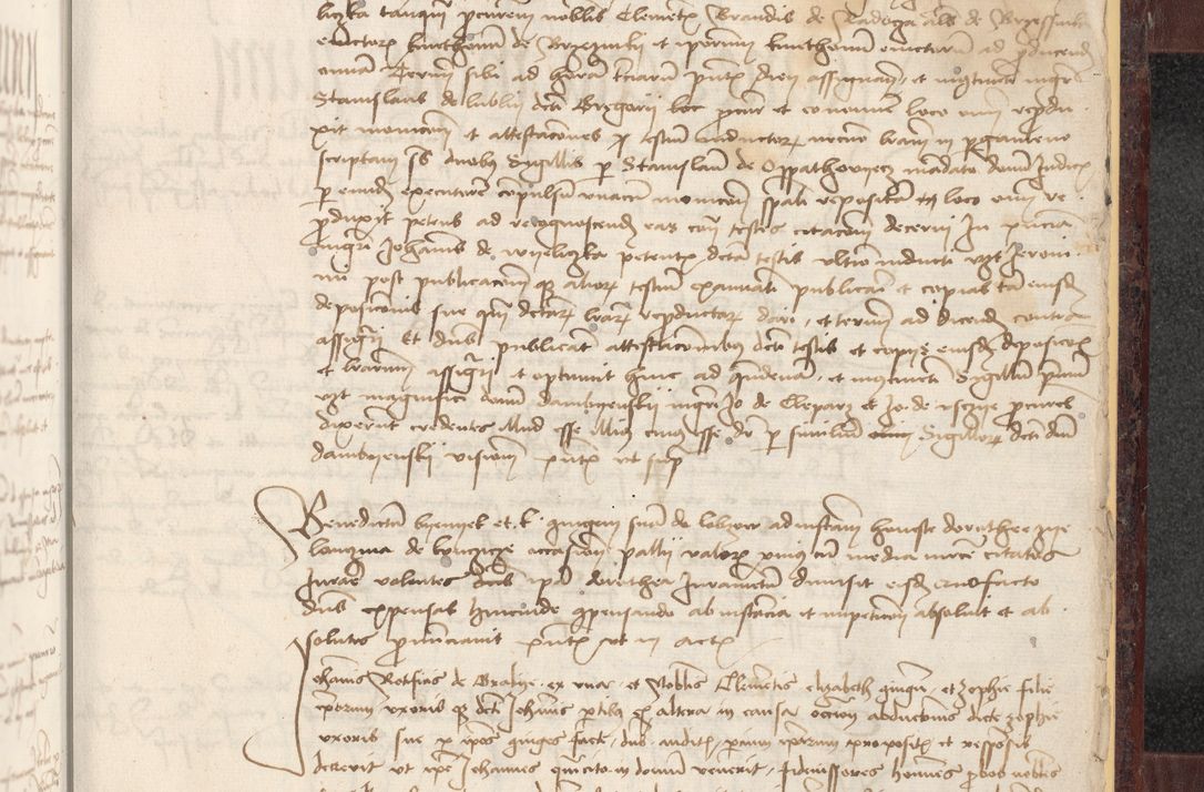 Zdjęcie nr 417 dla obiektu archiwalnego: [Acta actorum officialia coram Stanislao de Swieradzicze]