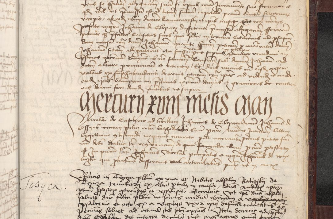 Zdjęcie nr 413 dla obiektu archiwalnego: [Acta actorum officialia coram Stanislao de Swieradzicze]