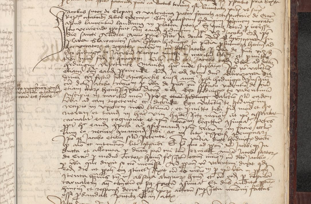 Zdjęcie nr 408 dla obiektu archiwalnego: [Acta actorum officialia coram Stanislao de Swieradzicze]