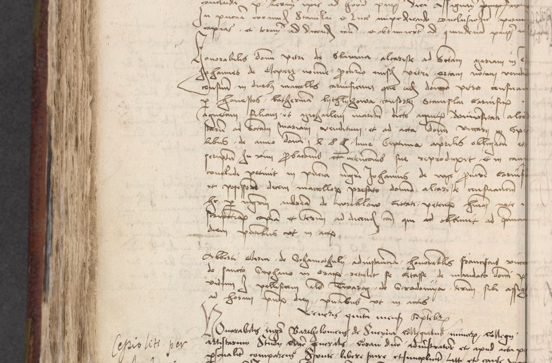 Zdjęcie nr 657 dla obiektu archiwalnego: [Acta actorum officialia coram Stanislao de Swieradzicze]